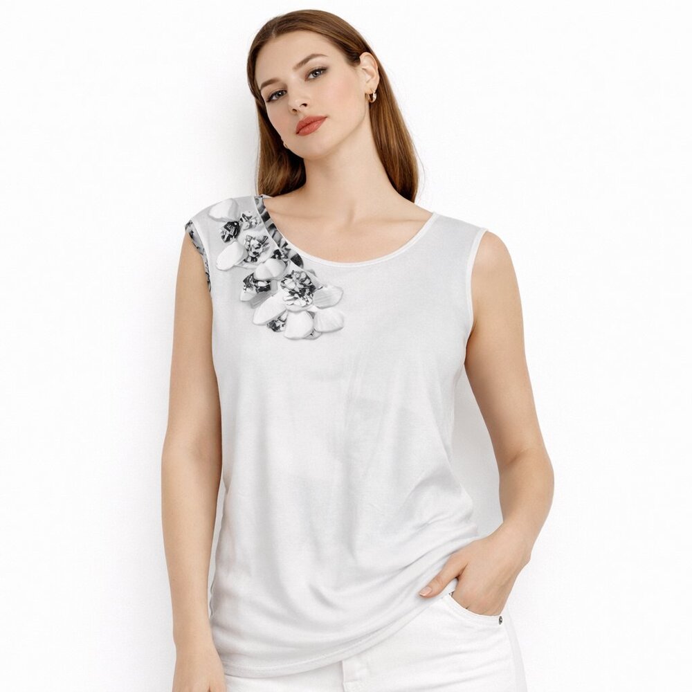 WH/BM black and white top size xs